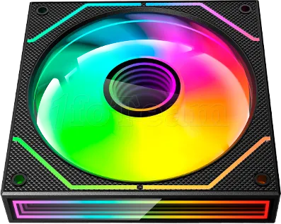 Photo de Lot de 3 Ventilateurs boitier Mars Gaming MF-3DProKit RGB - 12cm (Noir)