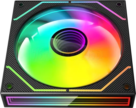 Photo de Lot de 3 Ventilateurs boitier Mars Gaming MF-3DProKit RGB - 12cm (Noir)