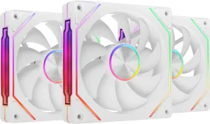 Photo de 3x MG MF-LinkFinity2 RGB 12cm Blanc