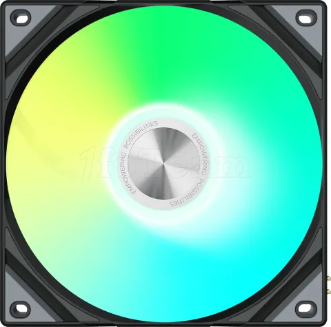 Photo de Lot de 3 Ventilateurs boitier Tryx Rota SL Reverse RGB - 12cm (Noir)