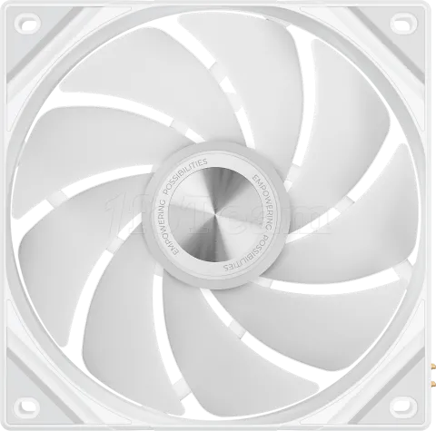 Photo de Lot de 3 Ventilateurs boitier Tryx Rota SL RGB - 12cm (Blanc)
