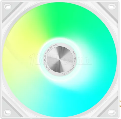 Photo de Lot de 3 Ventilateurs boitier Tryx Rota SL RGB - 12cm (Blanc)