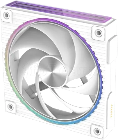 Photo de Lot de 3 Ventilateurs boitier Zalman ZM-DF120 RGB - 12cm (Blanc)