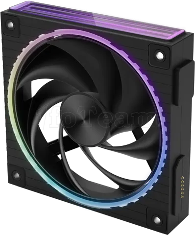 Photo de Lot de 3 Ventilateurs boitier Zalman ZM-DF120 RGB - 12cm (Noir)