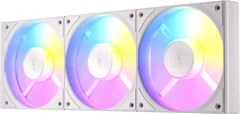 Photo de Lot de 3 Ventilateurs de boitier Antec Connect Reverse - 12cm (Blanc)