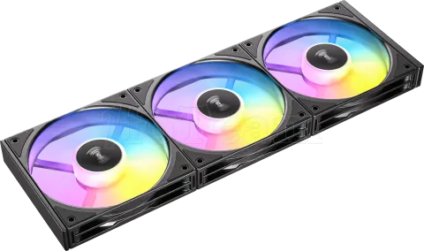 Photo de Lot de 3 Ventilateurs de boitier Antec Connect Reverse - 12cm (Noir)