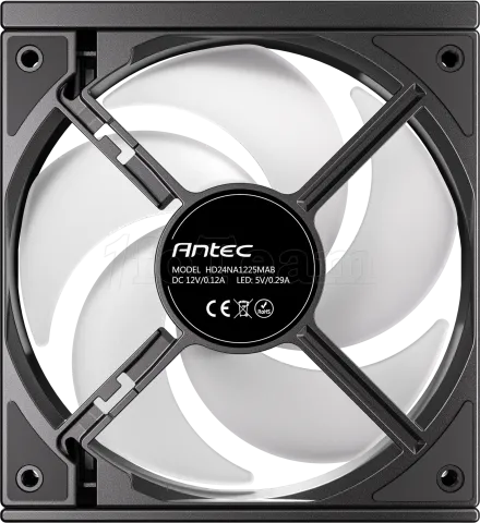 Photo de Lot de 3 Ventilateurs de boitier Antec Connect Reverse - 12cm (Noir)