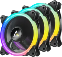 Photo de 3x Antec Neon 120 RGB