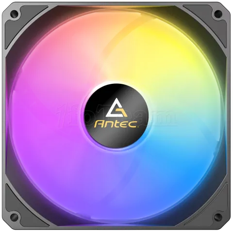 Photo de Lot de 3 Ventilateurs de boitier Antec P14 RGB - 14cm (Noir)