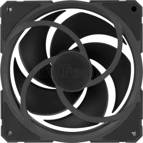 Photo de Lot de 3 Ventilateurs de boitier Arctic BioniX P120 RGB - 12cm (Noir)