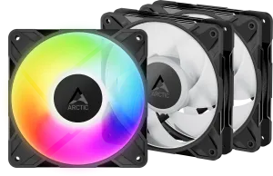 Photo de 3x Arctic P12 Pro aRGB LN Noir