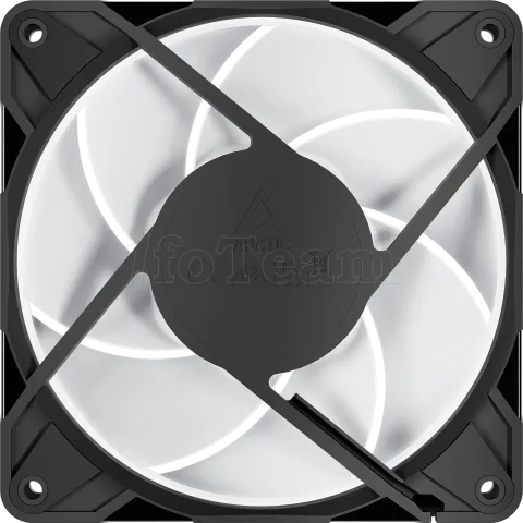 Photo de Lot de 3 Ventilateurs de boitier Arctic P12 Pro Low Noise RGB - 12cm (Noir)