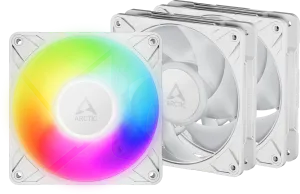 Photo de 3x Arctic P12 Pro RGB Blanc