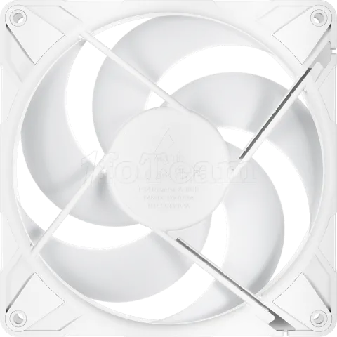 Photo de Lot de 3 Ventilateurs de boitier Arctic P14 Pro Reverse RGB - 14cm (Blanc)