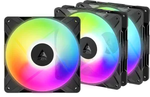 Photo de 3x Arctic P14 Pro Reverse RGB Blanc