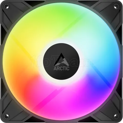 Photo de Lot de 3 Ventilateurs de boitier Arctic P14 Pro RGB - 14cm (Noir)