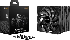 Photo de 3x bequiet Pure Wings 3 HS 14cm