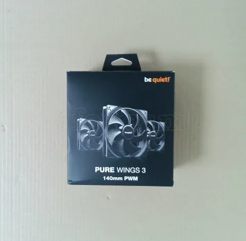 Photo de Lot de 3 Ventilateurs de boitier be quiet! Pure Wings 3 PWM - 14cm (Noir) - ID 224765