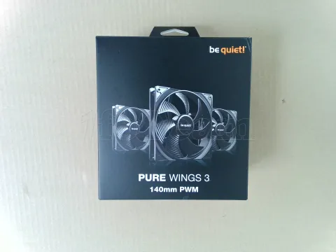 Photo de Lot de 3 Ventilateurs de boitier be quiet! Pure Wings 3 PWM - 14cm (Noir) - ID 224844