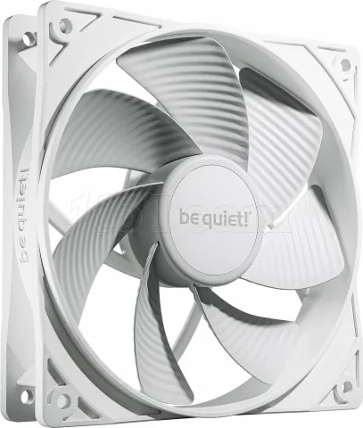 Photo de Lot de 3 Ventilateurs de boitier be quiet! Pure Wings 3 PWM Reverse - 12cm (Blanc)