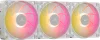 Photo de 3x iCue Link RX120 Max RGB Blanc