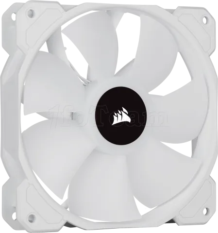 Photo de Lot de 3 Ventilateurs de boitier Corsair iCue SP120 Elite Performance PWM RGB - 12cm (Blanc)