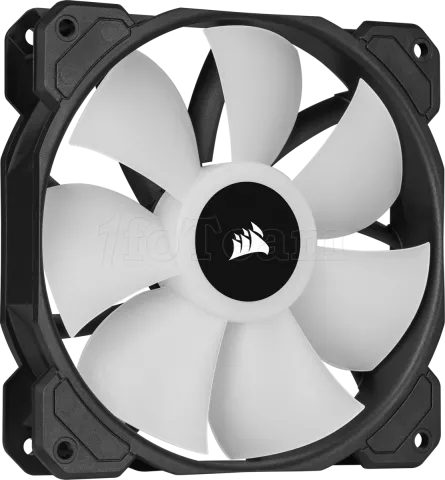 Photo de Lot de 3 Ventilateurs de boitier Corsair iCue SP120 Elite Performance PWM RGB - 12cm (Noir)