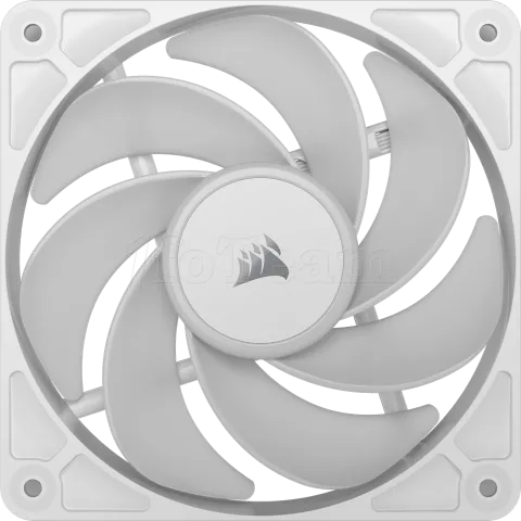 Photo de Lot de 3 Ventilateurs de boitier Corsair RS Reverse RGB - 12cm (Blanc)