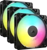 Photo de 3x Corsair RS120 RGB Noir