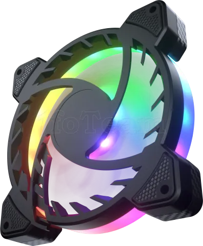 Photo de Lot de 3 Ventilateurs de boitier Cougar Vortex VX RGB 12cm (Noir)