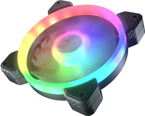 Photo de Lot de 3 Ventilateurs de boitier Cougar Vortex VX RGB 12cm (Noir)