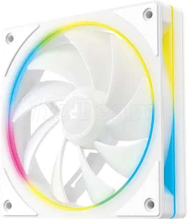 Photo de Lot de 3 Ventilateurs de boitier Deepcool FL12 SE aRGB - 12cm (Blanc)