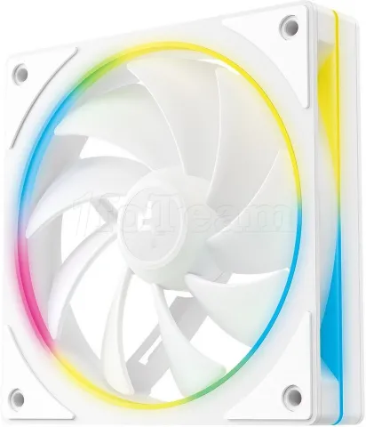 Photo de Lot de 3 Ventilateurs de boitier Deepcool FL12 SE RGB - 12cm (Blanc)