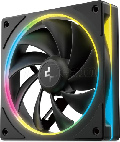 Photo de Lot de 3 Ventilateurs de boitier Deepcool FL12 SE RGB - 12cm (Noir)