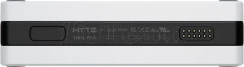 Photo de Lot de 3 Ventilateurs de boitier Hyte Thicc FP avec contrôleur Nexus - 12cm (Noir/Blanc)