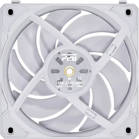 Photo de Lot de 3 Ventilateurs de boitier Lian Li Uni Fan P28 - 12cm (Blanc)
