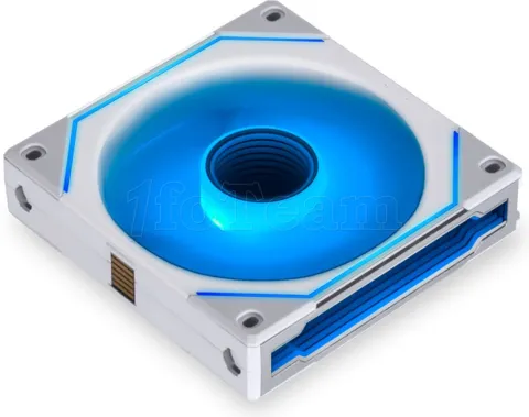 Photo de Lot de 3 Ventilateurs de boitier Lian Li Uni Fan SL-Infinity RGB - 12cm (Blanc)