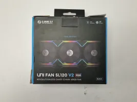 Photo de Lot de 3 Ventilateurs de boitier Lian Li Uni Fan SL V2 RGB - 12cm (Noir) - ID 201365