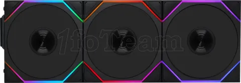 Photo de Lot de 3 Ventilateurs de boitier Lian Li Uni Fan TL Wireless Reverse RGB - 12cm (Noir)