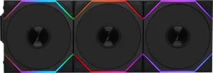 Photo de 3x Uni Fan TL Wireless 120 Noir