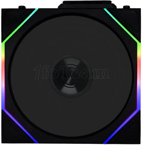Photo de Lot de 3 Ventilateurs de boitier Lian Li Uni Fan TL Wireless RGB - 12cm (Noir)