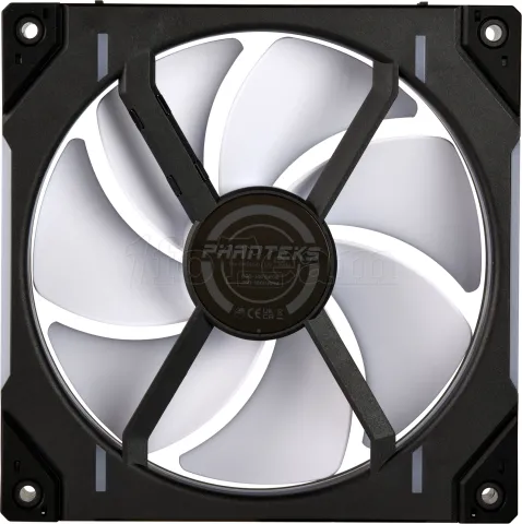 Photo de Lot de 3 Ventilateurs de boitier Phanteks D30 Regular Airflow RGB - 14cm (Noir)