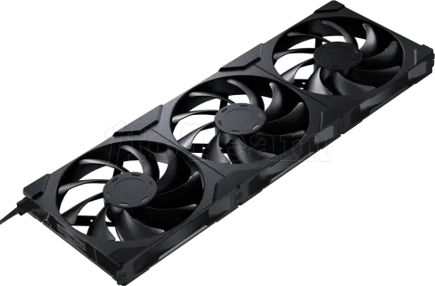 Photo de Lot de 3 Ventilateurs de boitier Phanteks M25 Gen2 - 14cm (Noir)