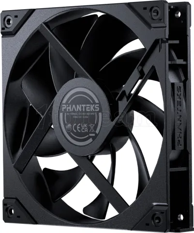 Photo de Lot de 3 Ventilateurs de boitier Phanteks M25 Gen2 - 14cm (Noir)