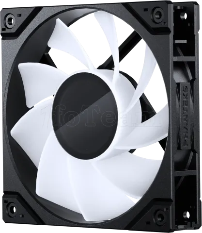 Photo de Lot de 3 Ventilateurs de boitier Phanteks M25 Gen2 Reverse RGB - 12cm (Noir)