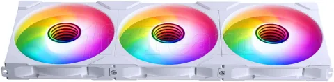 Photo de Lot de 3 Ventilateurs de boitier Phanteks M25 Gen2 Reverse RGB - 14cm (Blanc)