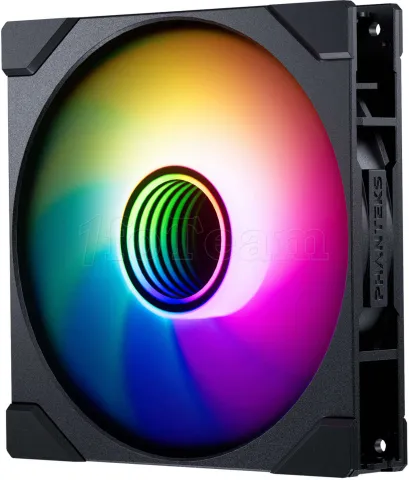 Photo de Lot de 3 Ventilateurs de boitier Phanteks M25 Gen2 Reverse RGB - 14cm (Noir)