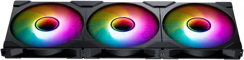 Photo de Lot de 3 Ventilateurs de boitier Phanteks M25 Gen2 Reverse RGB - 14cm (Noir)