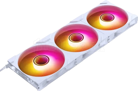 Photo de Lot de 3 Ventilateurs de boitier Phanteks M25 Gen2 RGB - 14cm (Blanc)