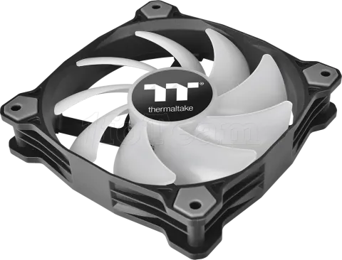 Photo de Lot de 3 Ventilateurs de boitier Thermaltake Pure - 12cm (Noir)